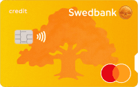 Swedbank SWED klasikinė kredito kortelė