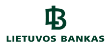 Lietuvos Bankas - veiklą prižiūrinti institucija